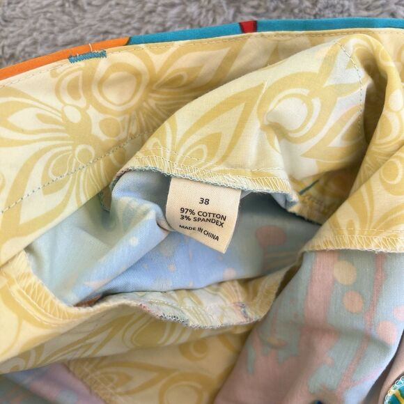 Loudmouth Men’s Golf Shorts 38 Blue Paint Splatter Colorful Casual Athletic 11” - Picture 4 of 4